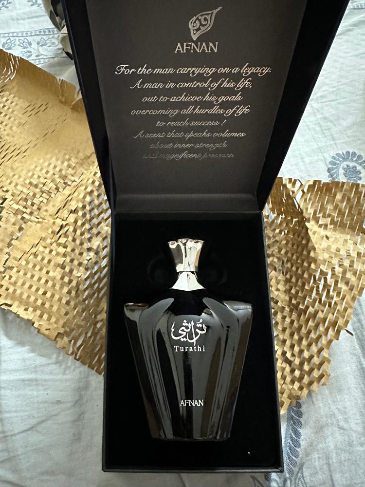 Afnan Turathi Blue Pour Homme Eau de Parfum for Men - Customer Photo From Shubham Kumar