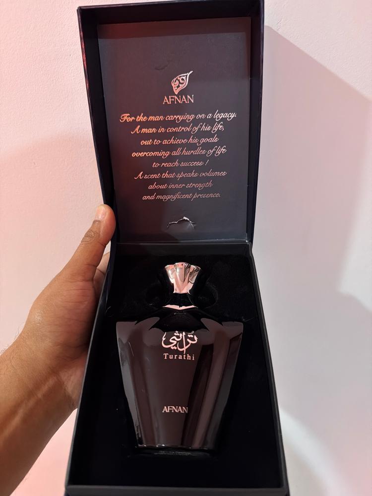 Afnan Turathi Blue Pour Homme Eau de Parfum for Men - Customer Photo From Mervyn Isaac