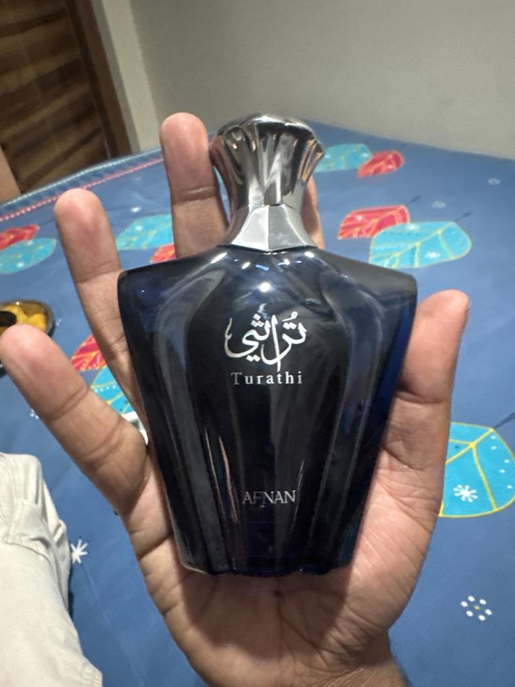 Afnan Turathi Blue Pour Homme Eau de Parfum for Men - Customer Photo From Tanmay gupta