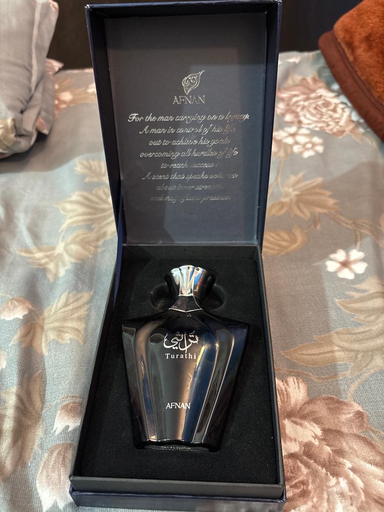 Afnan Turathi Blue Pour Homme Eau de Parfum for Men - Customer Photo From Anubhav Tiwari