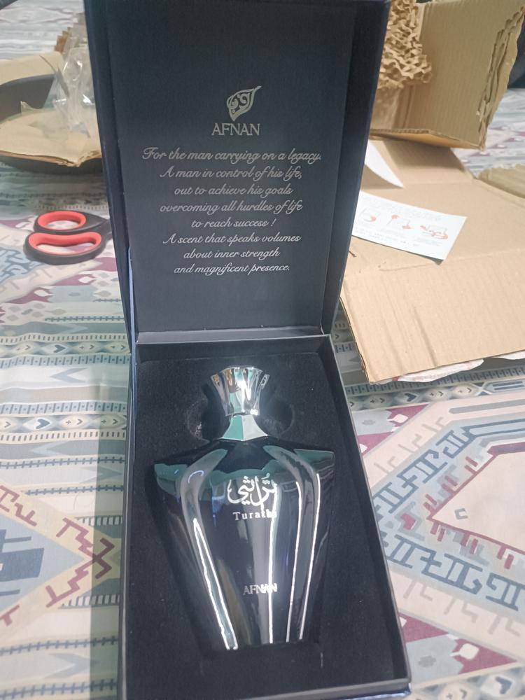 Afnan Turathi Blue Pour Homme Eau de Parfum for Men - Customer Photo From Lav