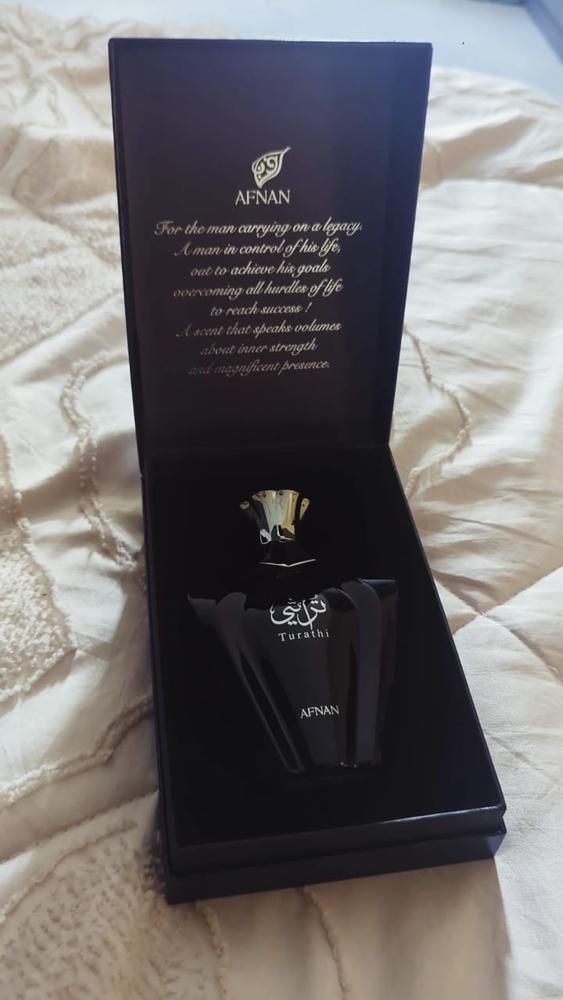 Afnan Turathi Blue Pour Homme Eau de Parfum for Men - Customer Photo From Thabrez Ahmed