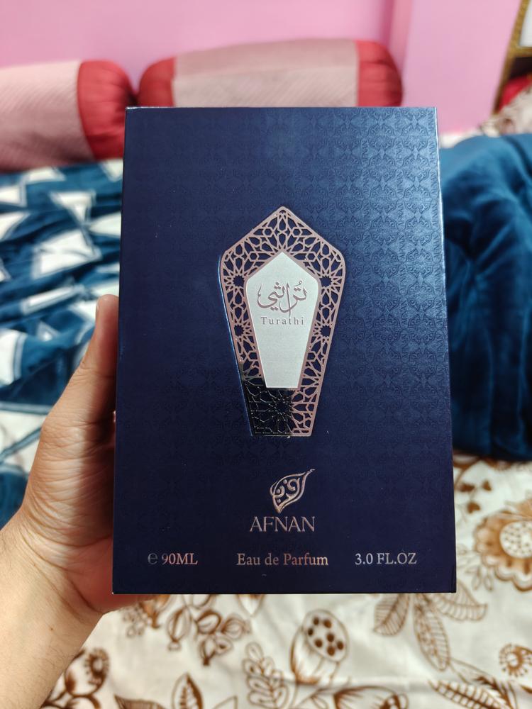Afnan Turathi Blue Pour Homme Eau de Parfum for Men - Customer Photo From Piyush Sood