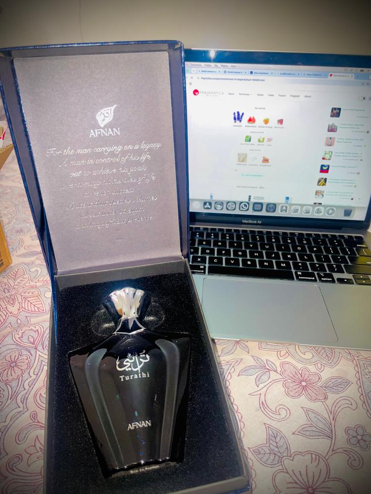 Afnan Turathi Blue Pour Homme Eau de Parfum for Men - Customer Photo From Saksham Mor