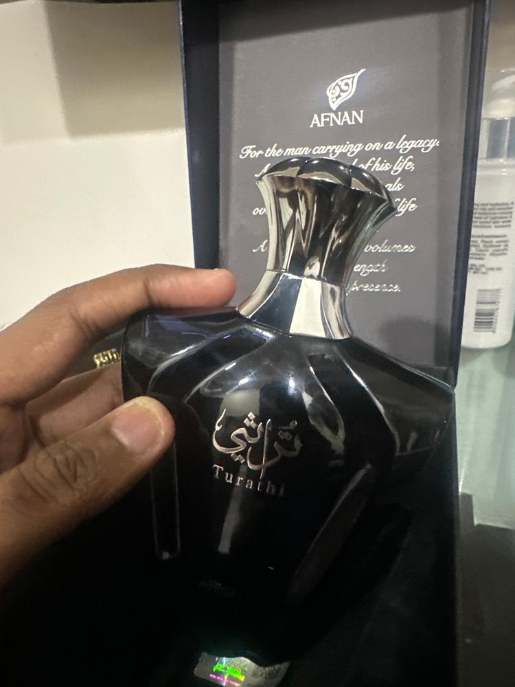 Afnan Turathi Blue Pour Homme Eau de Parfum for Men - Customer Photo From Sid Paul