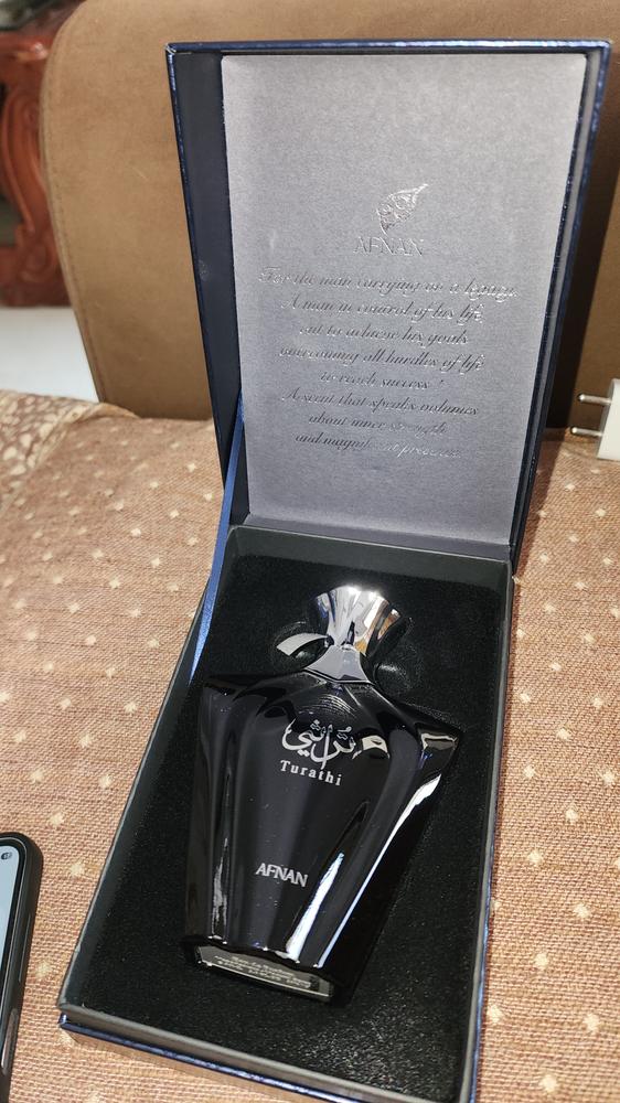 Afnan Turathi Blue Pour Homme Eau de Parfum for Men - Customer Photo From Aarav Shukla