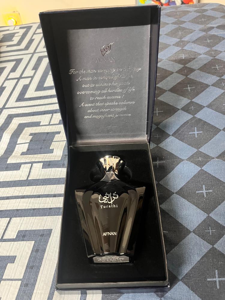 Afnan Turathi Blue Pour Homme Eau de Parfum for Men - Customer Photo From Utsav