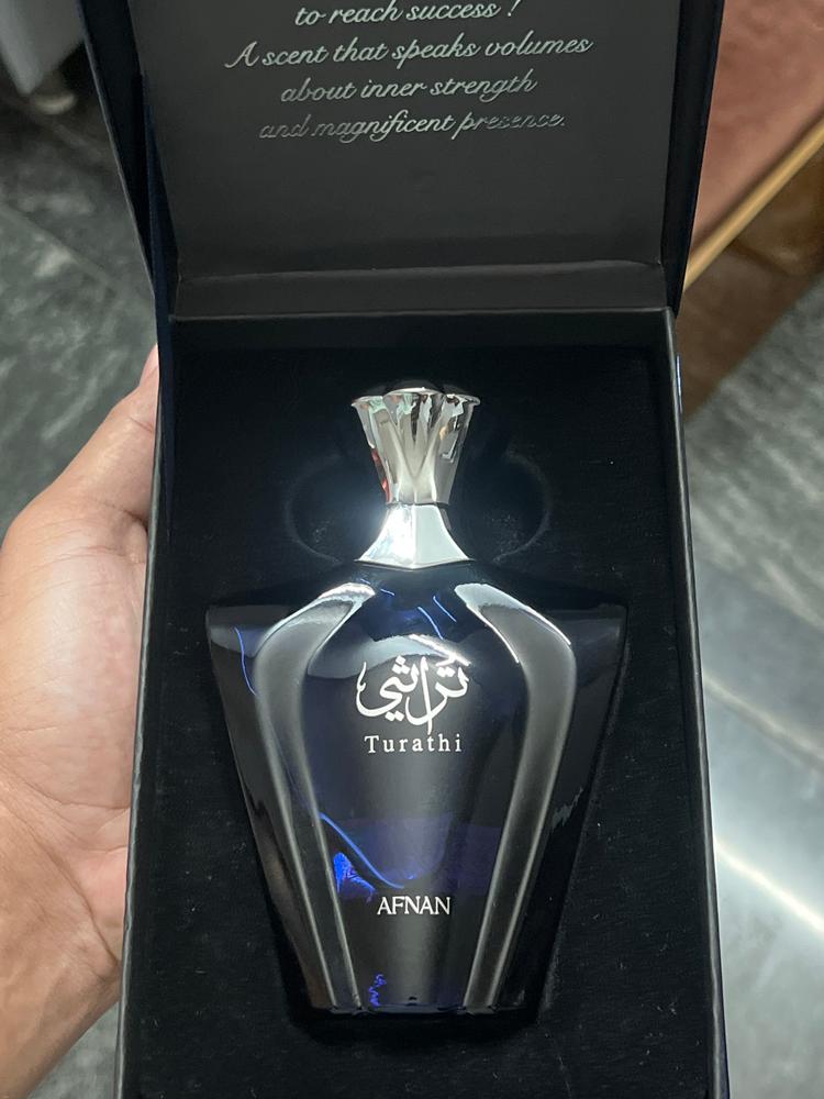 Afnan Turathi Blue Pour Homme Eau de Parfum for Men - Customer Photo From Hatem 