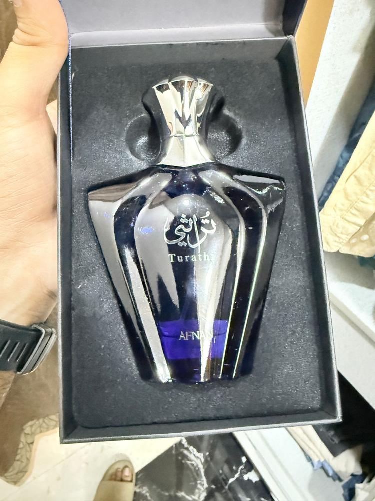 Afnan Turathi Blue Pour Homme Eau de Parfum for Men - Customer Photo From Hritik Vaidwan