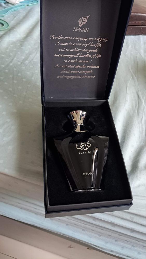 Afnan Turathi Blue Pour Homme Eau de Parfum for Men - Customer Photo From Shankar Mridha 