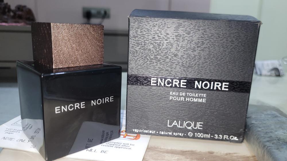 Lalique Encre Noire Eau de Toilette for Men - Customer Photo From Dipanshoo Deshmukh
