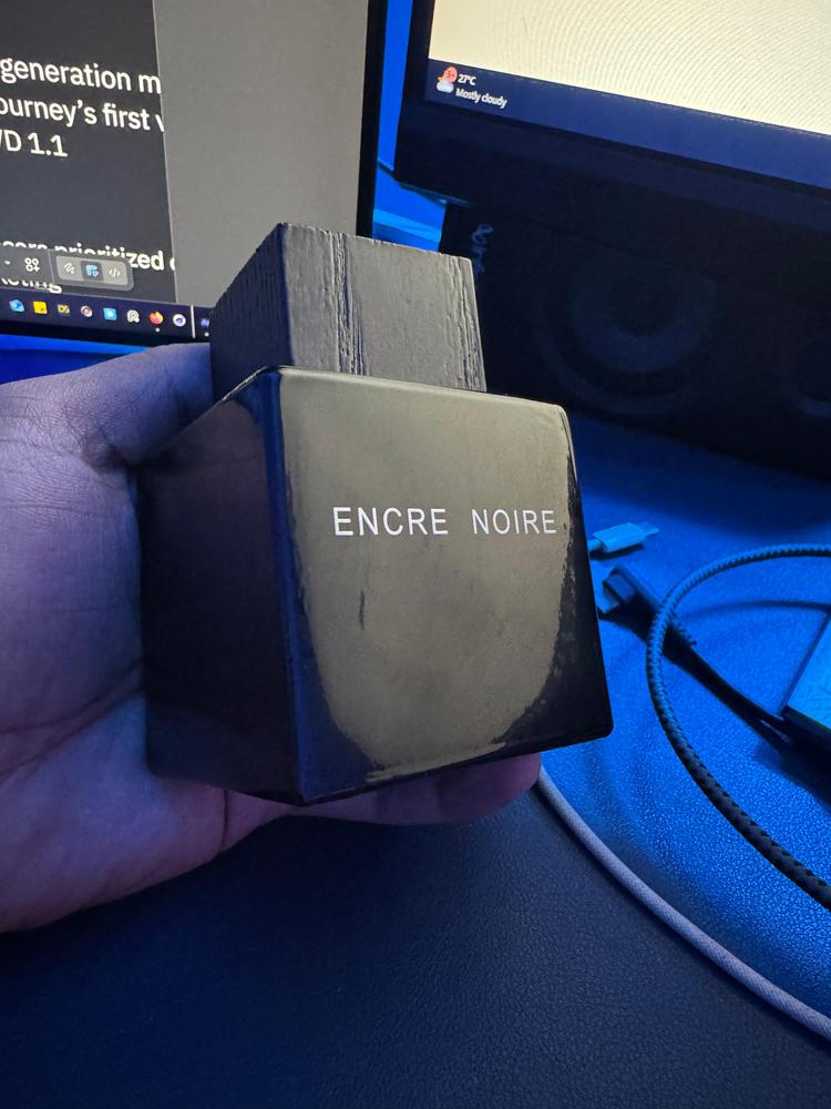 Lalique Encre Noire Eau de Toilette for Men - Customer Photo From inderjeet singh