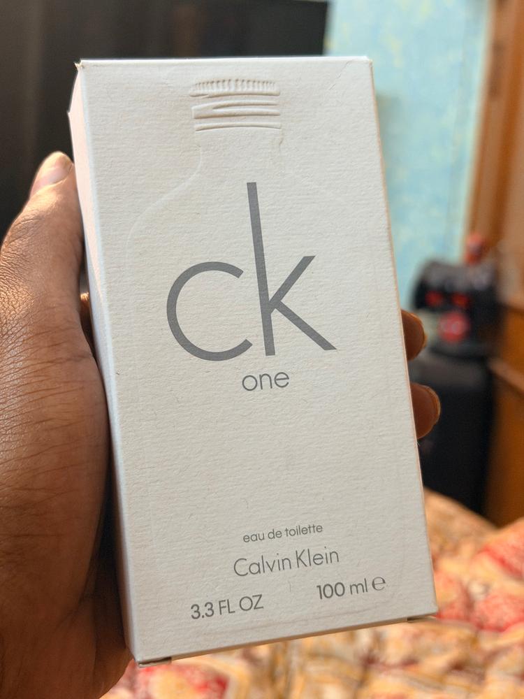 Calvin Klein CK One Eau de Toilette for Men - Customer Photo From V Arun