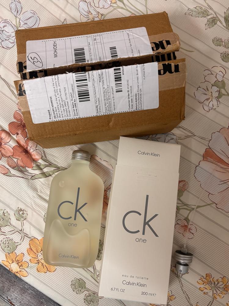 Calvin Klein CK One Eau de Toilette for Men - Customer Photo From Daksh Bisht