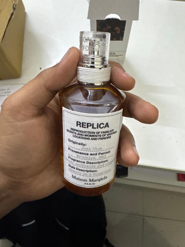 Maison Margiela Replica Jazz Club Eau de Toilette for Men - Customer Photo From Abhinav Rajput
