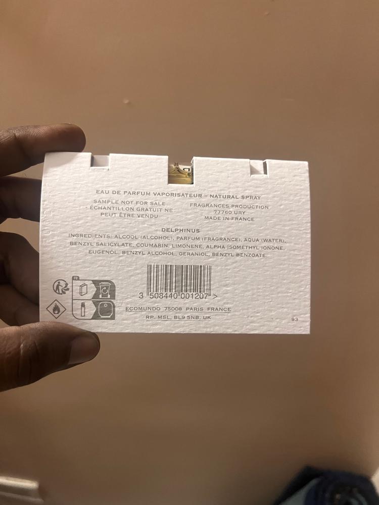 Creed Original Santal Sample - Customer Photo From Hemanth Sai Reddy