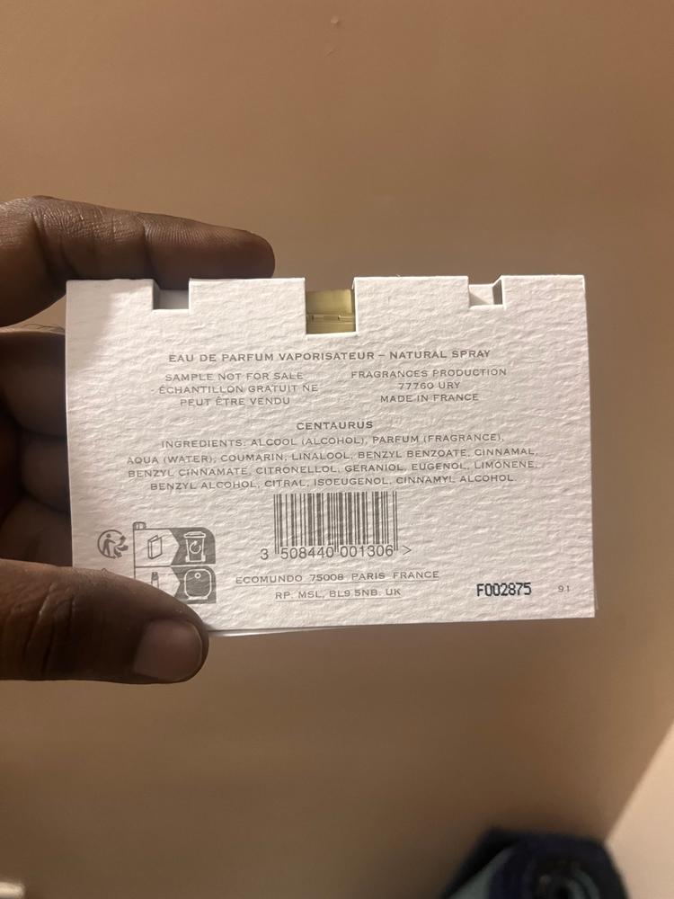 Creed Original Santal Sample - Customer Photo From Hemanth Sai Reddy