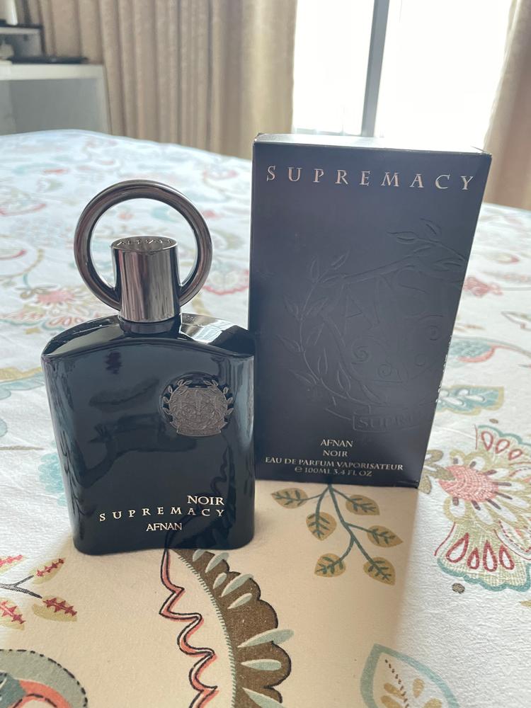Afnan Supremacy Noir Eau de Parfum for Men - Customer Photo From Dheeraj Karna