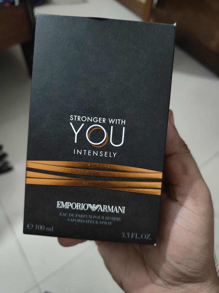 Emporio Armani Stronger With You Intensely Eau de Parfum for Men - Customer Photo From Kirti