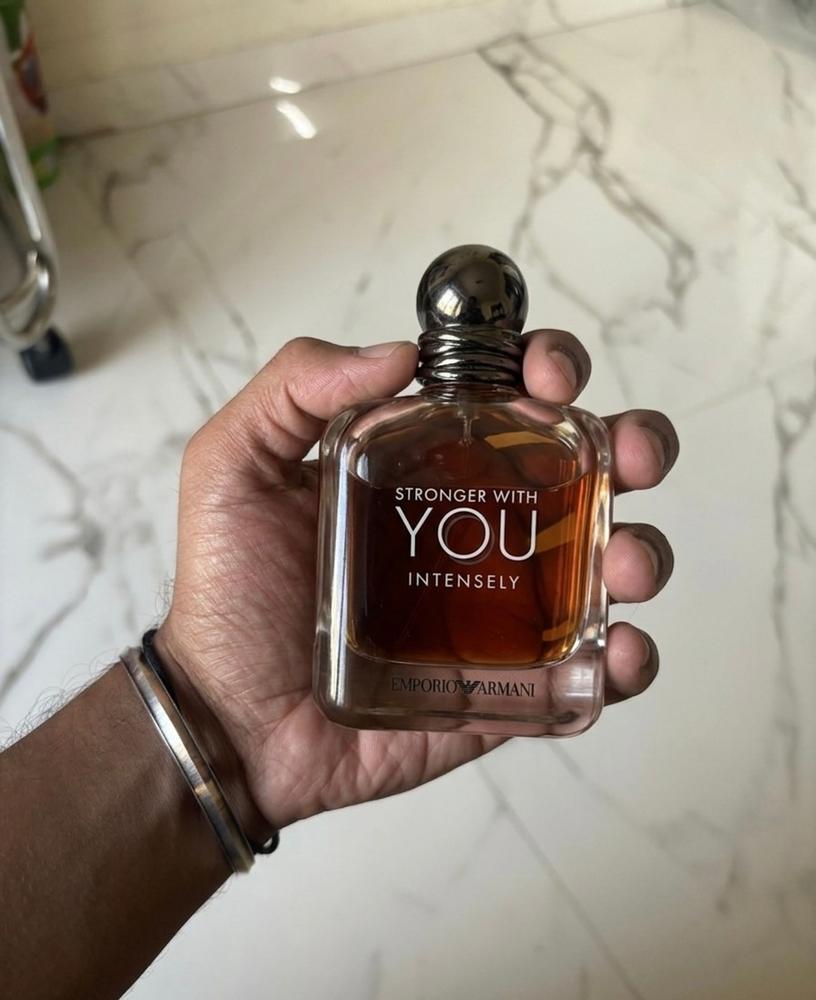 Emporio Armani Stronger With You Intensely Eau de Parfum for Men - Customer Photo From Aditya