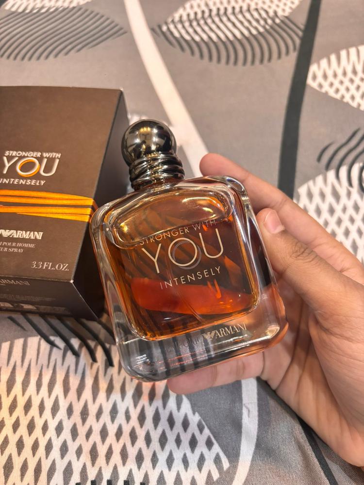Emporio Armani Stronger With You Intensely Eau de Parfum for Men - Customer Photo From Feroz