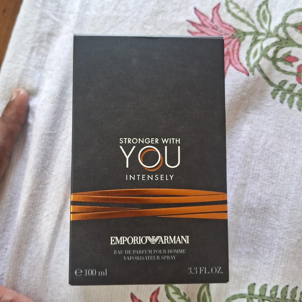 Emporio Armani Stronger With You Intensely Eau de Parfum for Men - Customer Photo From Aloysius