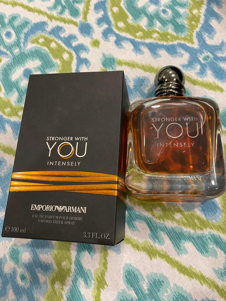 Emporio Armani Stronger With You Intensely Eau de Parfum for Men - Customer Photo From Samarth Rastogi