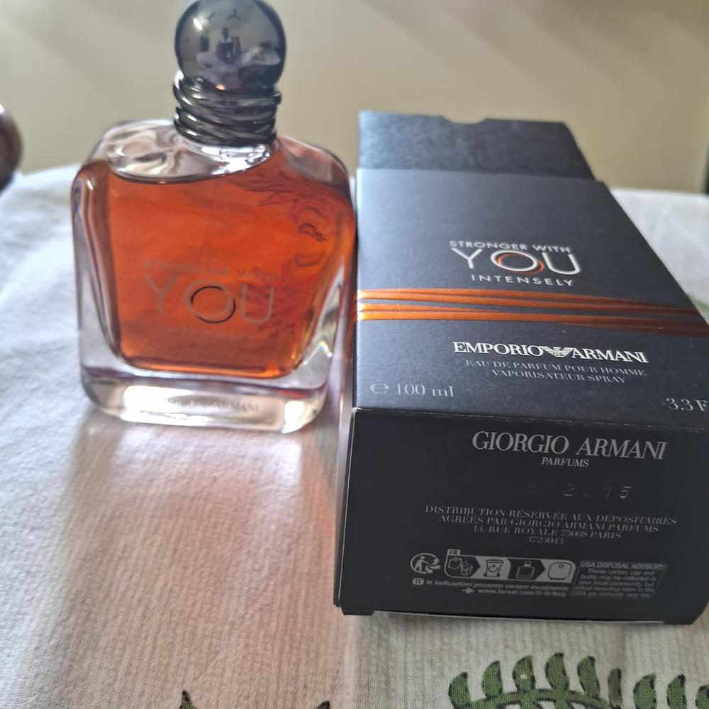 Emporio Armani Stronger With You Intensely Eau de Parfum for Men - Customer Photo From Aloysius