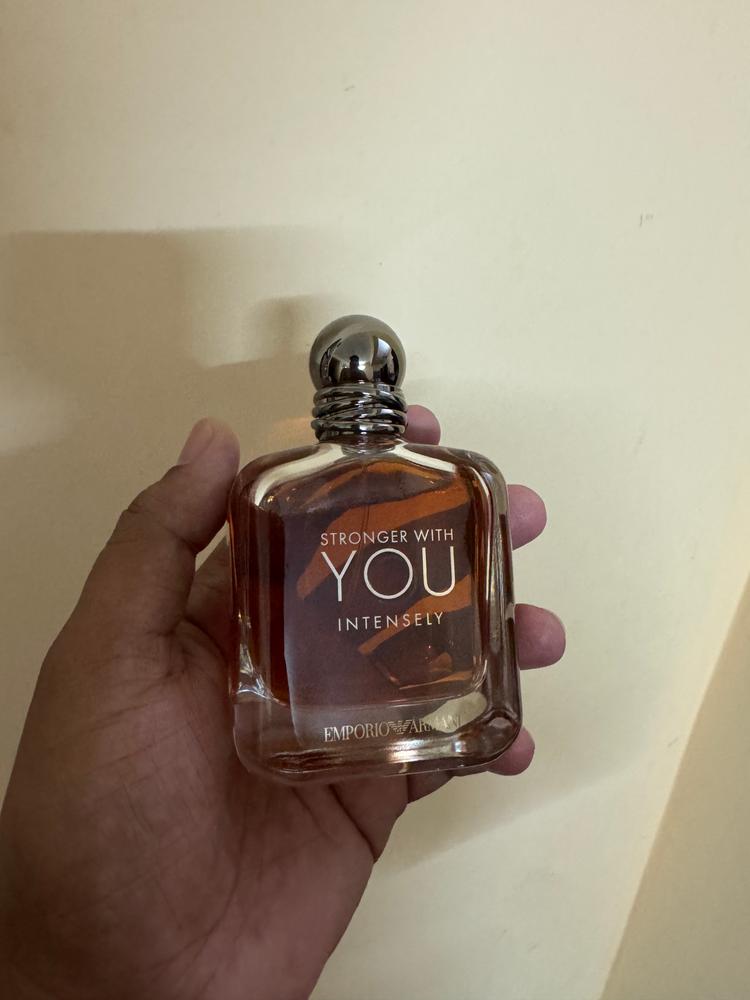 Emporio Armani Stronger With You Intensely Eau de Parfum for Men - Customer Photo From Rahul