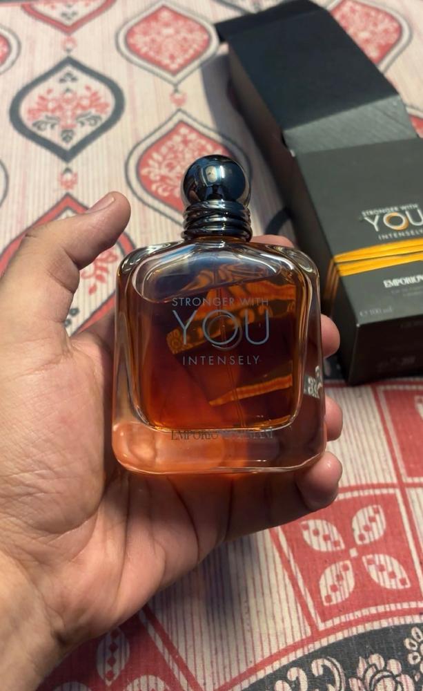 Emporio Armani Stronger With You Intensely Eau de Parfum for Men - Customer Photo From Mukul Pujari
