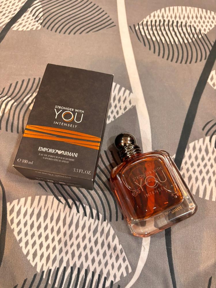 Emporio Armani Stronger With You Intensely Eau de Parfum for Men - Customer Photo From Feroz
