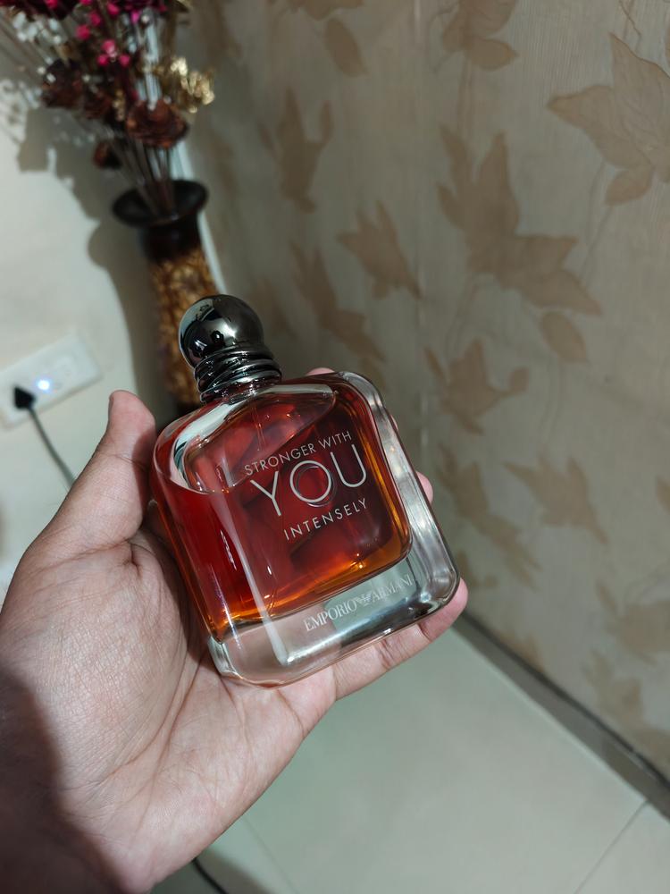 Emporio Armani Stronger With You Intensely Eau de Parfum for Men - Customer Photo From Shlok Singh