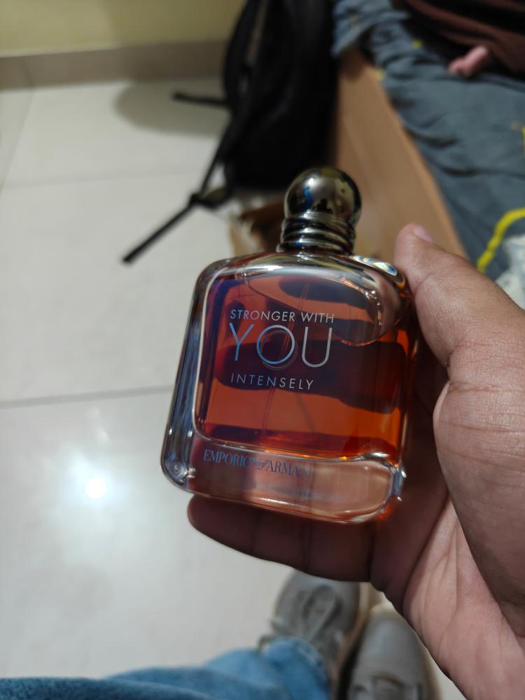 Emporio Armani Stronger With You Intensely Eau de Parfum for Men - Customer Photo From SOURISH TSS 