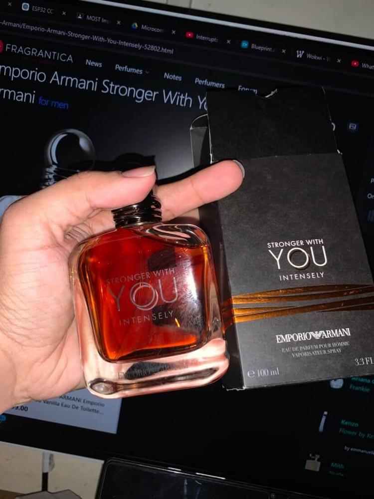 Emporio Armani Stronger With You Intensely Eau de Parfum for Men - Customer Photo From Sarthak 