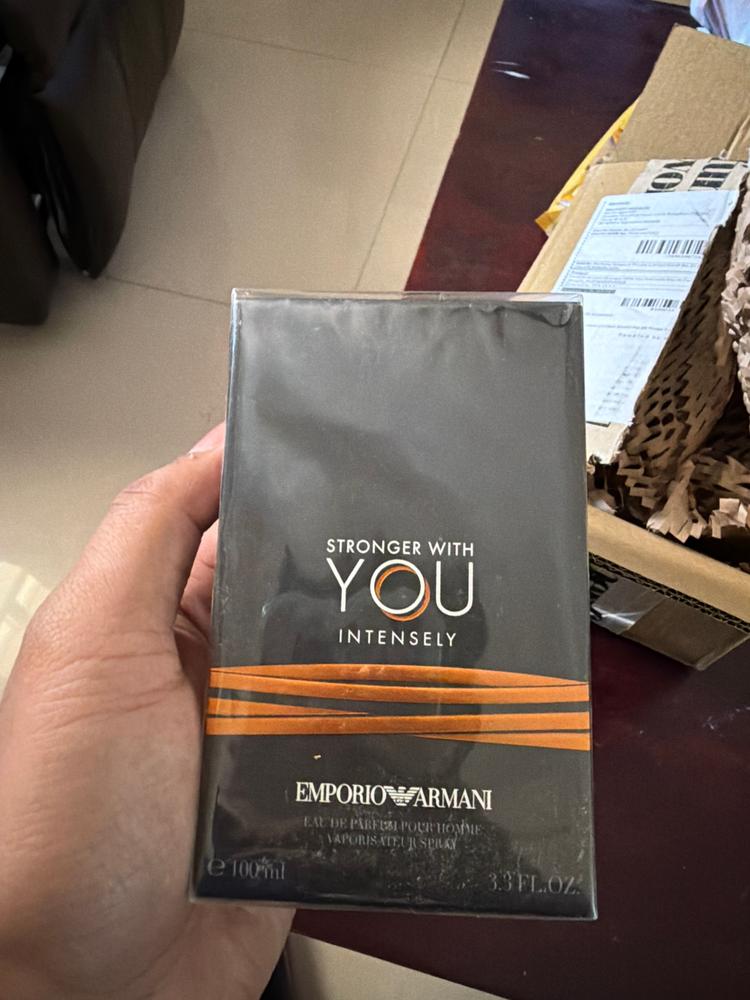 Emporio Armani Stronger With You Intensely Eau de Parfum for Men - Customer Photo From Kartik