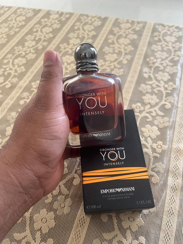 Emporio Armani Stronger With You Intensely Eau de Parfum for Men - Customer Photo From Utsav Roy