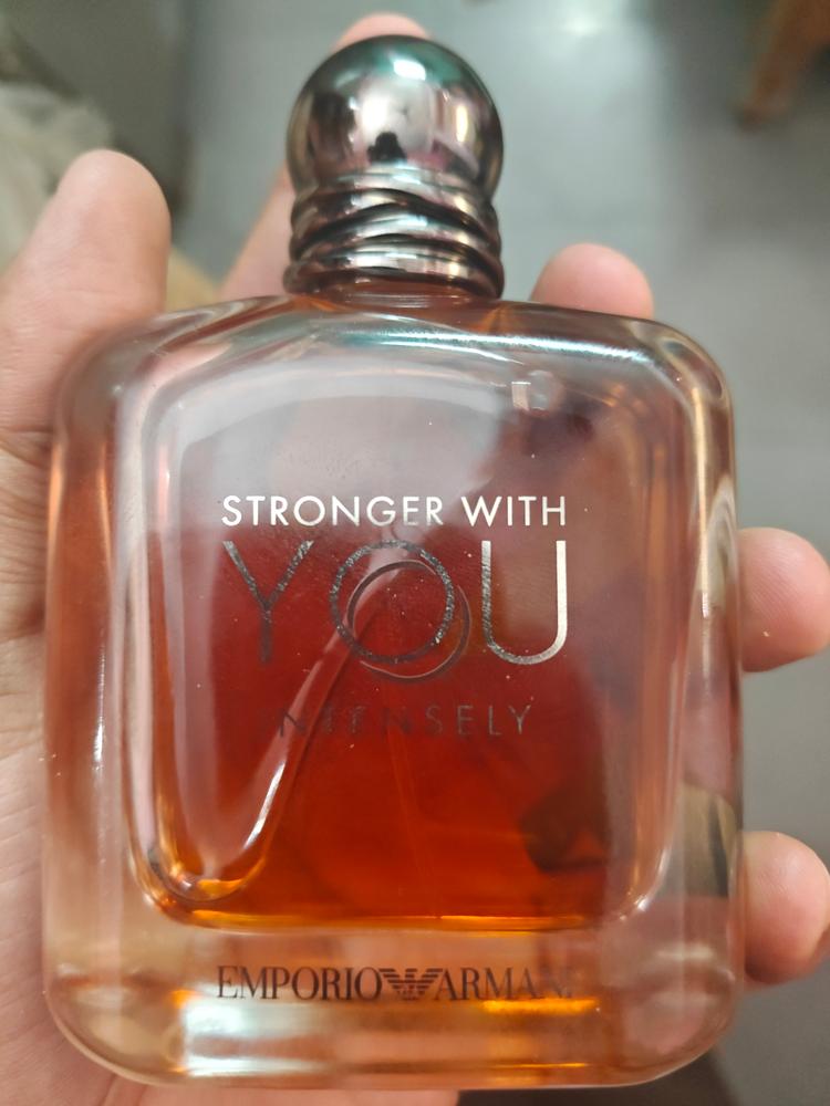 Emporio Armani Stronger With You Intensely Eau de Parfum for Men - Customer Photo From Syed Shiraz