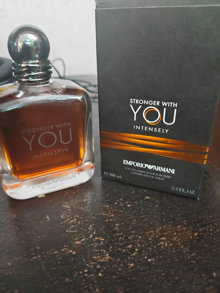 Emporio Armani Stronger With You Intensely Eau de Parfum for Men - Customer Photo From Syed Shiraz