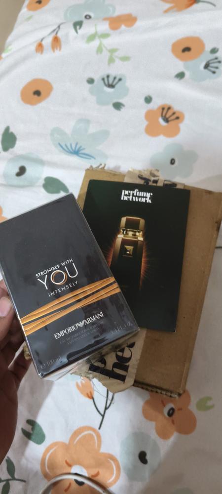Emporio Armani Stronger With You Intensely Eau de Parfum for Men - Customer Photo From Shreyansh Jain
