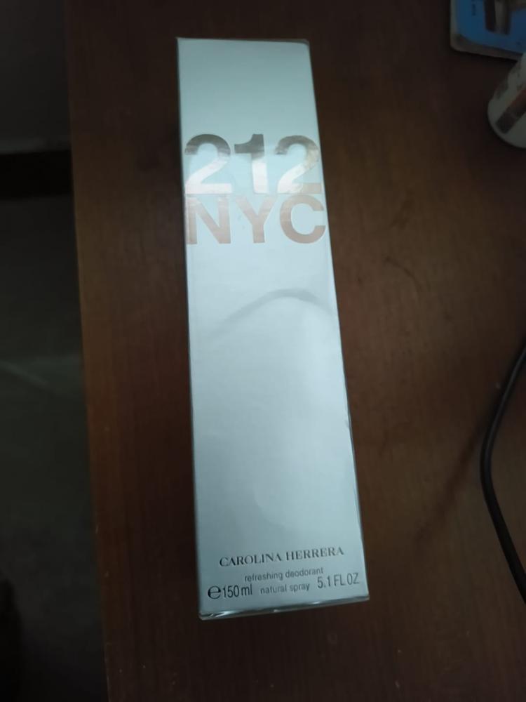 Carolina Herrera 212 NYC Deodorant Spray for Women - Customer Photo From Sam Kunju