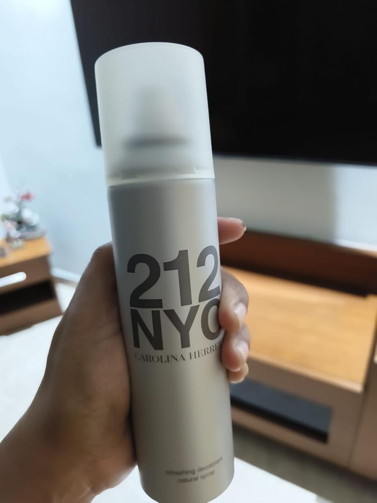 Carolina Herrera 212 NYC Deodorant Spray for Women - Customer Photo From Sam Kunju