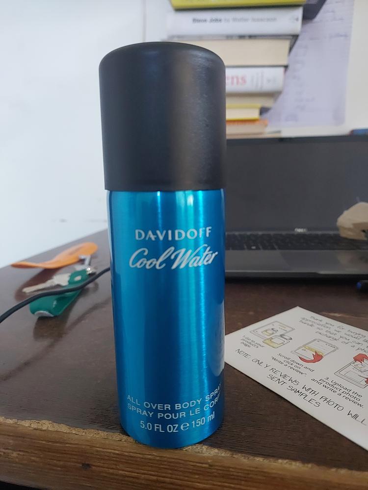 Davidoff Cool Water Body Spray for Men - Customer Photo From Jenish Jindal