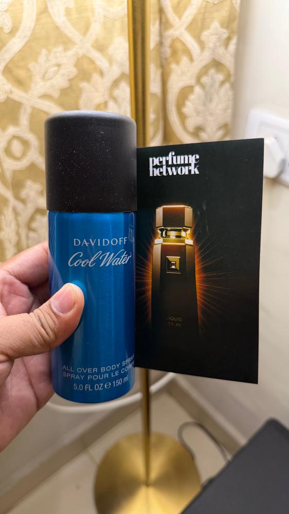 Davidoff Cool Water Body Spray for Men - Customer Photo From Sumeet Shekhar