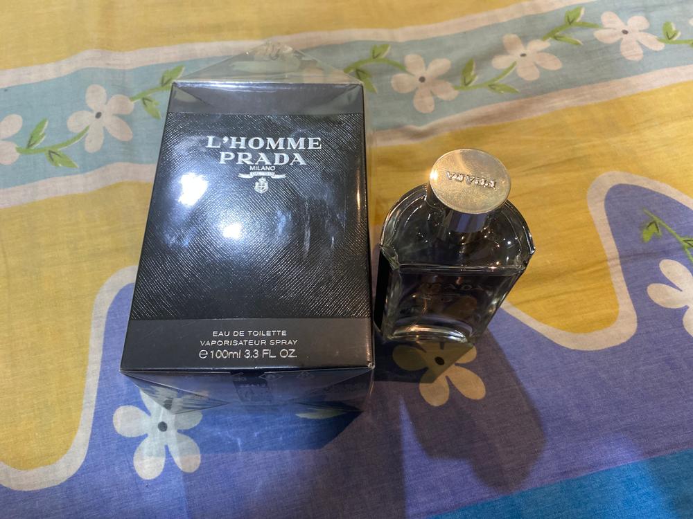 Prada L Homme Eau de Toilette for Men - Customer Photo From Sarit Banerjee