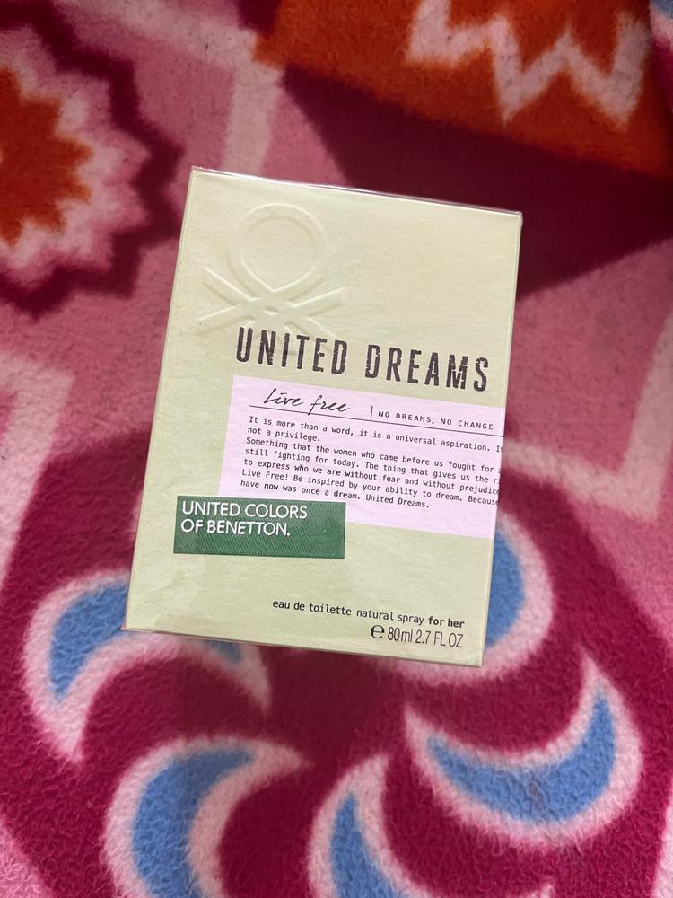 Benetton United Dreams for her Live Free - Customer Photo From Monika