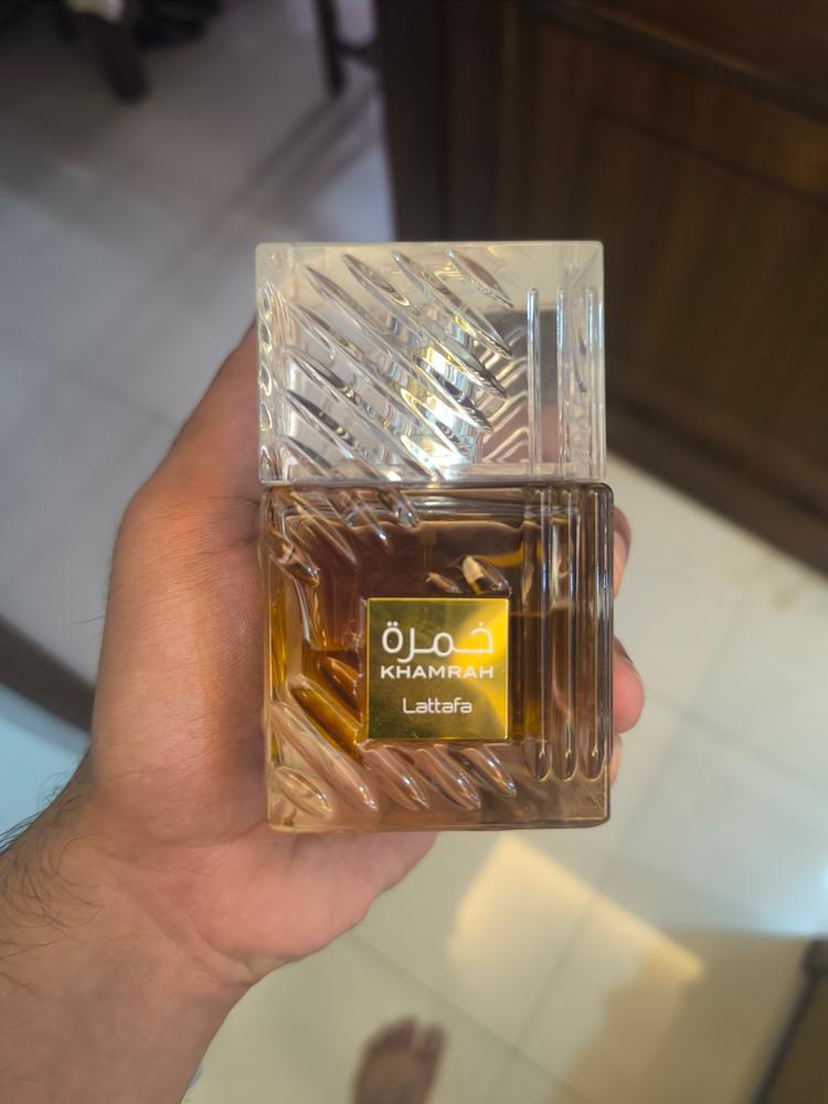 Lattafa Khamrah Eau de Parfum for Men - Customer Photo From Pulkit Jain