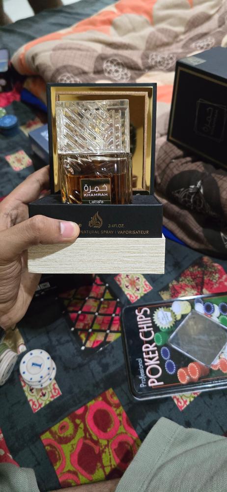 Lattafa Khamrah Eau de Parfum for Men - Customer Photo From Harsh Sharma