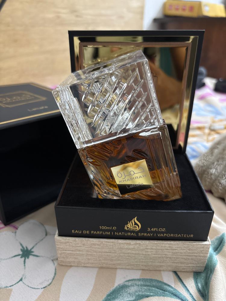 Lattafa Khamrah Eau de Parfum for Men - Customer Photo From S sanjay