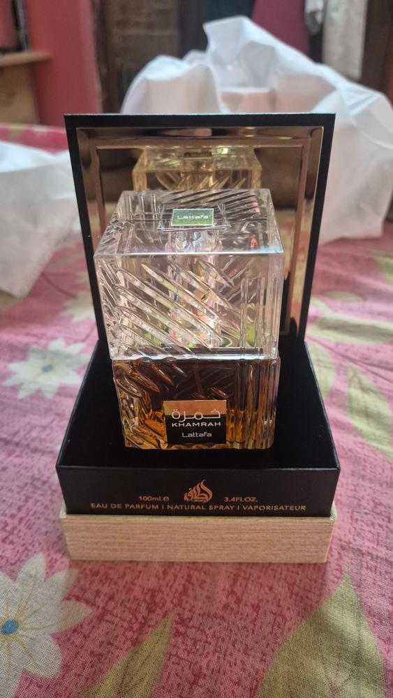 Lattafa Khamrah Eau de Parfum for Men - Customer Photo From Samrat Paul