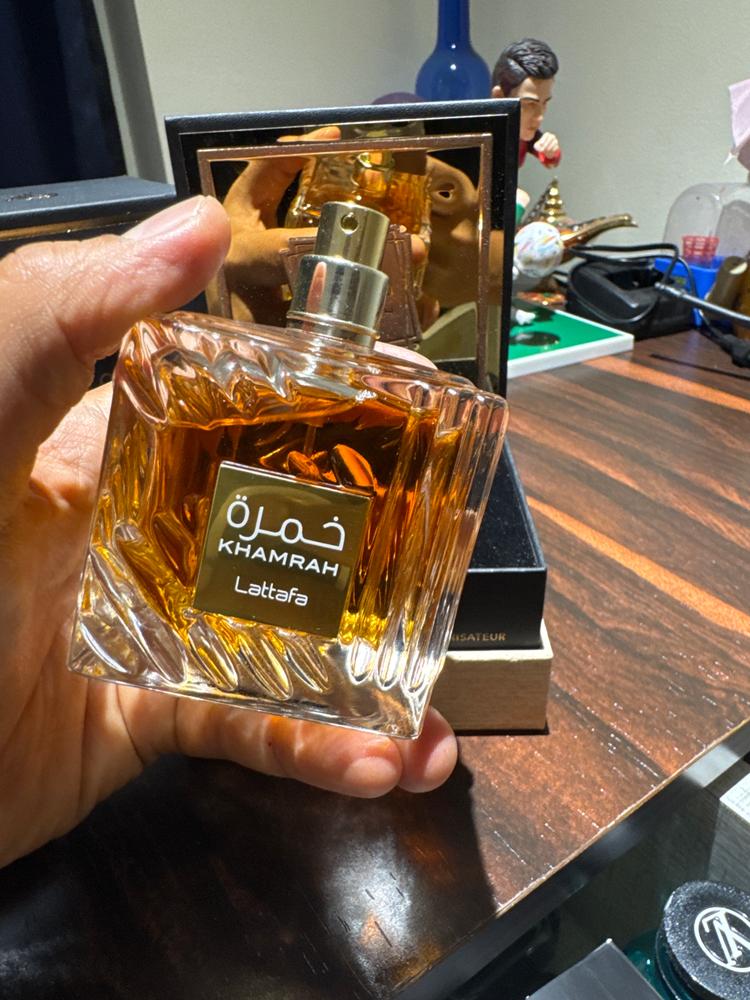 Lattafa Khamrah Eau de Parfum for Men - Customer Photo From SUMIT LOHIA